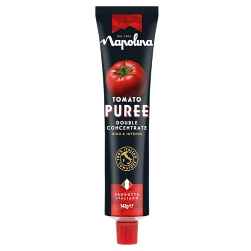 Napolina Double Concentrate Tomato Puree 142 g (Pack of 1)