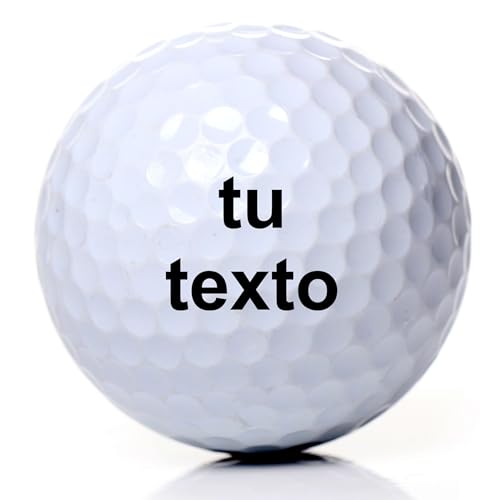 Bolas de Golf Wilson con tu Texto Personalizado para golfistas. Grabamos Tus Pelotas de Golf Wilson con láser.