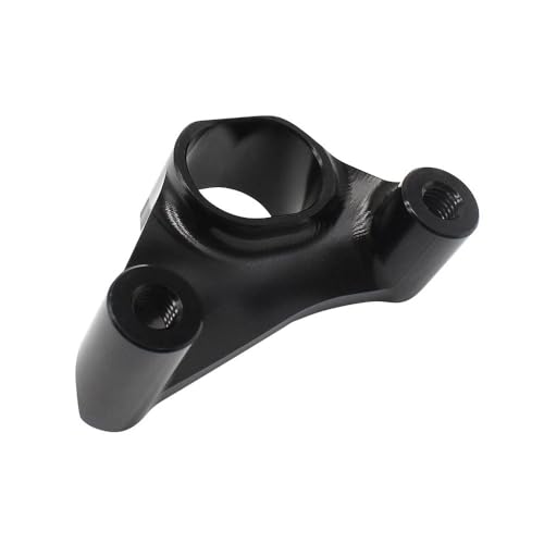 WLLBMDJ Motorcycle Exhaust Hanger Pipe Fixed Ring Support Muffler Bracket for Duke 790 Duke790 Duke 890 R Duke890 Silencer Stand Cover(Black)