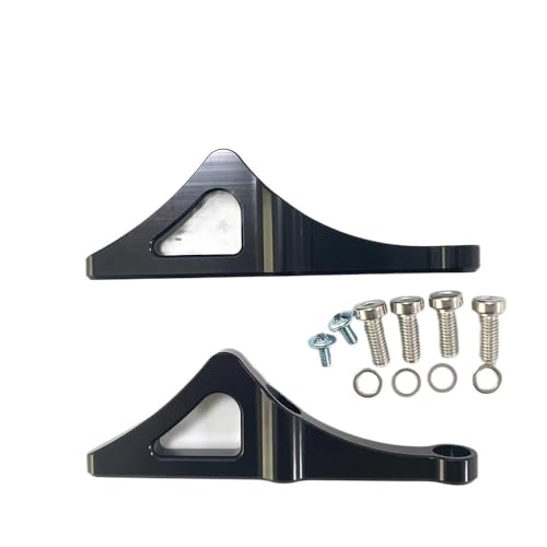 Compatible with V4 V4S Rear Pedal Trailer Mount Motorcycle Tie Down Bracket Strap Traction(Black)