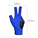 RNXRZANK 4X Three Finger Pool Cue Glove for Right Hand Players