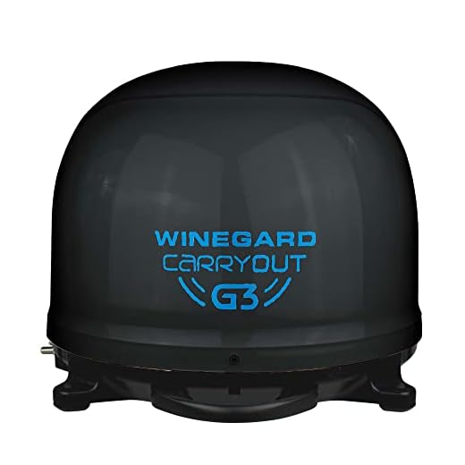 Winegard Company GM-9035 Carryout G3 Portable Automatic Satellite Antenna - Black