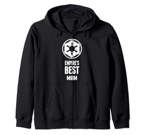 Sweat à capuche Star Wars Empire's Best Mom zippé pour femme