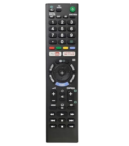 Image of ZIEVA Compatible with Sony Bravia Smart Tv Remote -Without Voice -Hot Keys Netfix and Y0Utube Use for LCD LED OLED QLED UHD 4K (RM - 1370)
