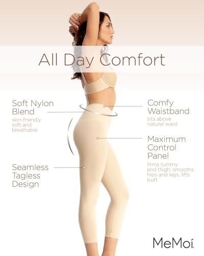 SlimMe Shapewear Leggings, High Waisted Leggings Tummy Control, Comfortable and Breathable Compressions Pants for Women3