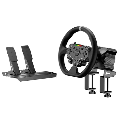 MOZA R3 Racing Wheel and Pedals Bundle for PC, 3.9Nm ...