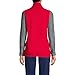 Lands' End Womens Thermacheck 100 Fleece Vest Rich Red Regular Large