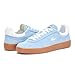 Lacoste Womens Baseshot Sneaker, LT BLU/Gum, 7
