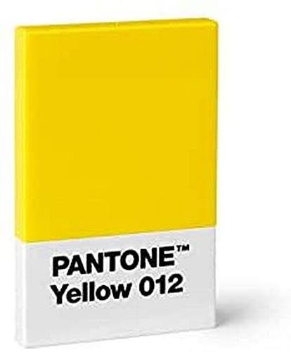 Preisvergleich Produktbild Pantone Design-Kartenetui Kredit- und Visitenkartenhalter, Yellow 012, gelb