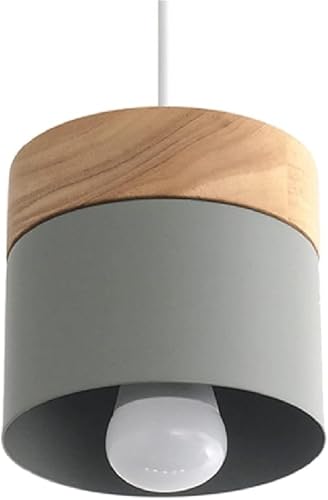Lampe suspendue suspension minimaliste européenne E27 jaune moderne