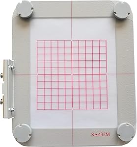 Image of Bequilter 4 inchx4 inch SA432M Magnetic Embroidery Hoop Compatible with Brother SE600 SE400 SE625 SE425 PE550D PE540D PE535 PE525 PE500 Innovis Babylock