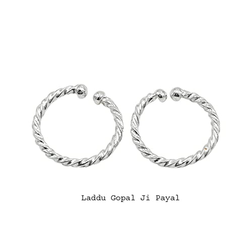 Chandi Laddu Gopal Ji Anklet/Kada Payal for Idol