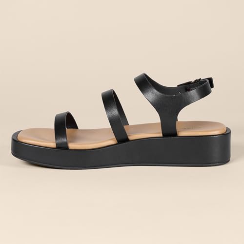 Amazon Essentials Women's Strappy Flatform Sandals2
