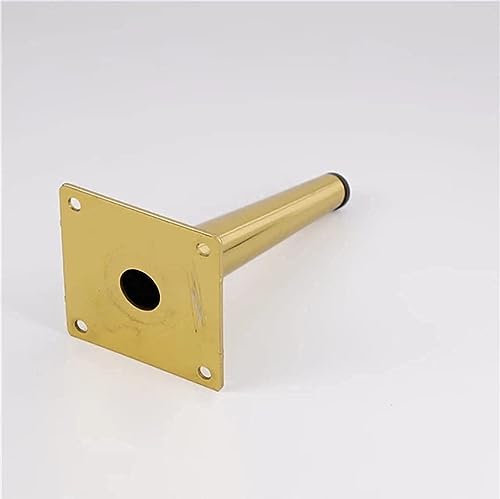Image of Aakash Decor Sofa Leg Gold Finish 6 Inches (Set of 4) Metal Cone Shape Heavy Duty Sofa Legs for Home, Office Rustproof & Sturdy Sofa Paya with Mounting Screw | Furniture & Table Legs