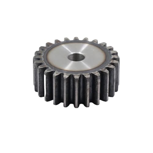 Bevel Gear Pinion Hardware Mechanical 1.5 Mod 1.5m Spur Gear 10T 11T 12 13 14 Teeth Bore 6mm Straight Metal Pinion Tooth Surface Quenched 45# Steel for CNC Router Rack(14 Teeth)