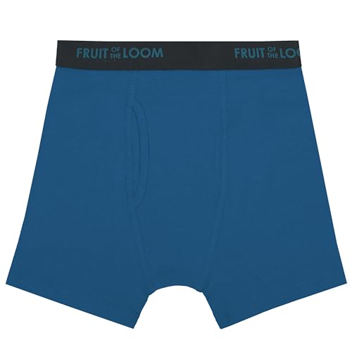 Fruit of the Loom Boy's Cotton Boxer Brief Underwear (Pack of 7)