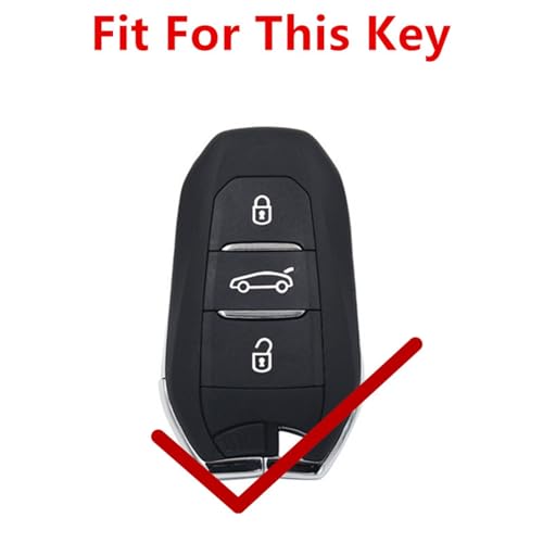 Funda de llave para Citroen C4L DS6 y DS5 con llavero incluido 2