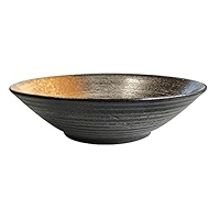 ZXW Ceramic Oversized Salad Bowl, Japanese Creative Large Size