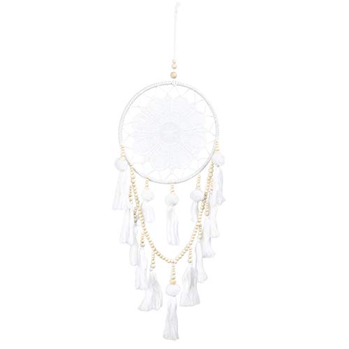 DreamCatcher White Hand-gebreid Modern Simple Wall Hanging DreamCatcher Artware Wall Decoration Ornament Gift - Image 4