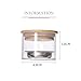 KACHIMOO Nail Brushes Washing Cup Dappen Dish for Acrylic Nails Nail Brush Cleaner Layered Nail Art Brush Wash Cup with Lid