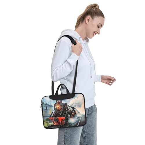Maletín para portátil vintage impermeable 14 pulgadas miniatura 3