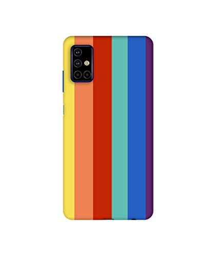 Image of Amazon Brand - Solimo Back Cover for Samsung Galaxy M51 (Plastic Multicolor)