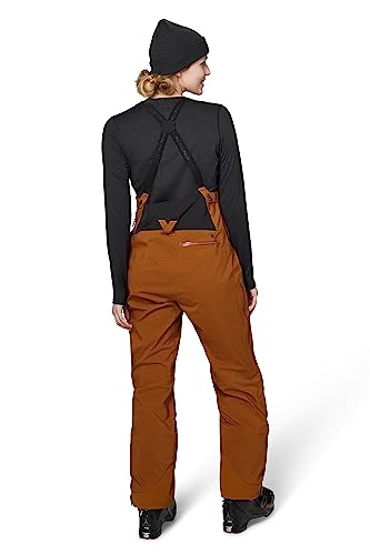 Flylow Women's Siren Bib Waterproof Breathable Ski & Snowboard Pant - Seaglass - Small