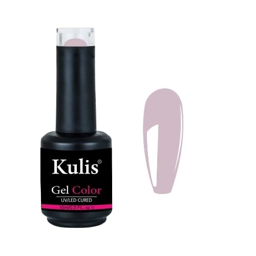 Kulis UV/LED Soak-Off Nude Series Gel Nail Polish 15ml | Nude Shade N01