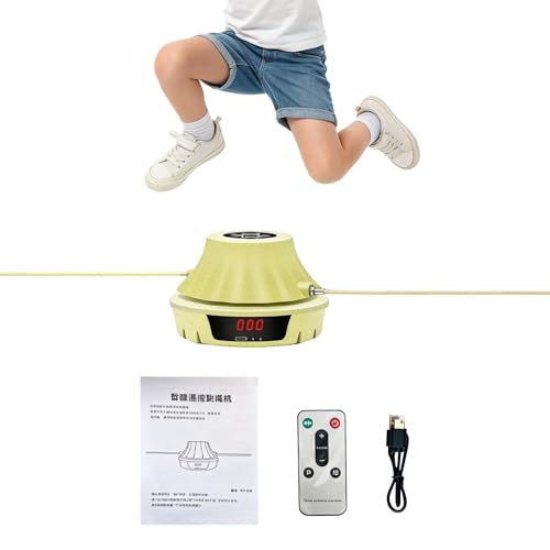 Corde à sauter intelligente portable pour entraînement fitness à domicile au bureau et en salle