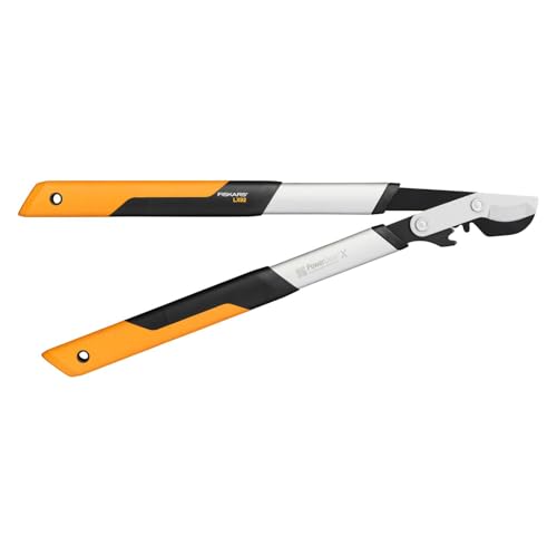 Fiskars PowerGear X Bypass-Getriebeastschere für frisches Holz, Antihaftbeschichtet, Gehärteter Präzisionsstahl, Länge: 57 cm, Schwarz/Orange, LX92-S, 1020186 Fiskars PowerGear X Bypass-Getriebeastschere für frisches Holz, Antihaftbeschichtet, Gehärteter Präzisionsstahl, Länge: 57 cm, Schwarz/Orange, LX92-S, 1020186