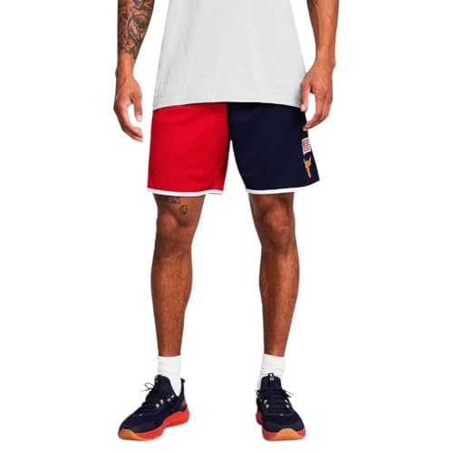 Short Project Rock RWB Under Armour avec tissu extensible respirant