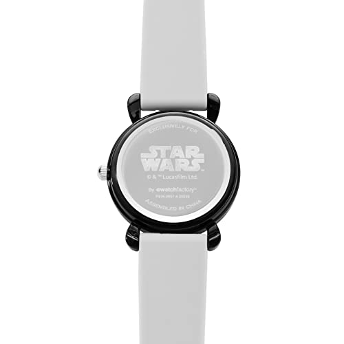 Image of STAR WARS Kids' Plastic Time Teacher Analog Quartz Silicone Strap Watch