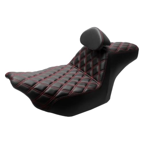 Asiento de conductor y pasajero premium con respaldo para Street Glide FLHX 2024