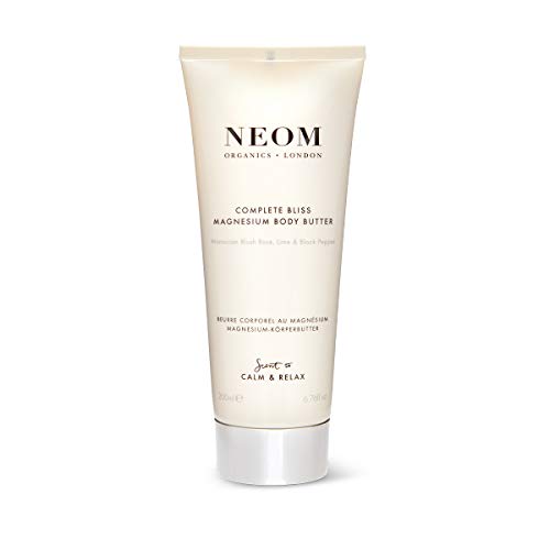 Neom- Complete Bliss Magnesium Body Butter, 200Ml | Cream Moisturiser With Essential Oils | Nourish & Soften | Fruity & Floral #TOP15