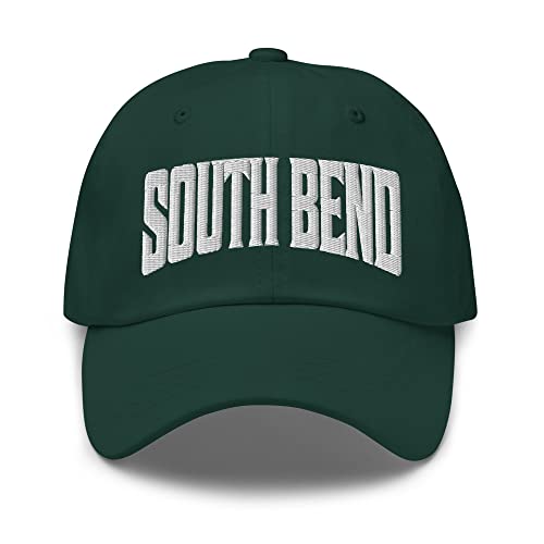 South Bend Indiana in Embroidered Dad Hat