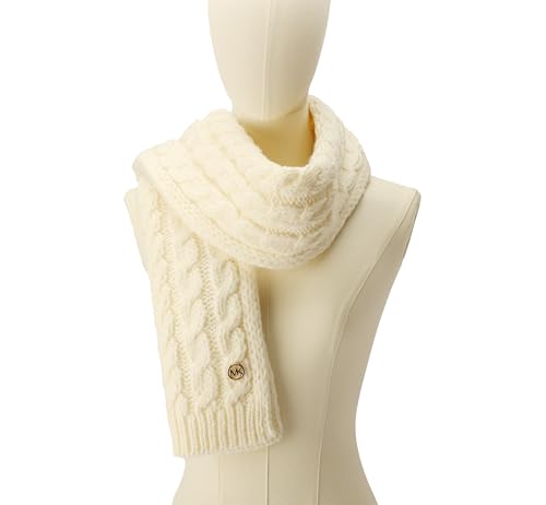 Michael Kors womens Moving Cables Scarf, Stylish Fashion Accessory, Ideal for Cold Weather3