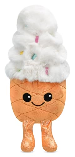 iscream Screamsicles Kawaii Sweet Shop 8" Plush - Soft Serve Ice Cream Cone