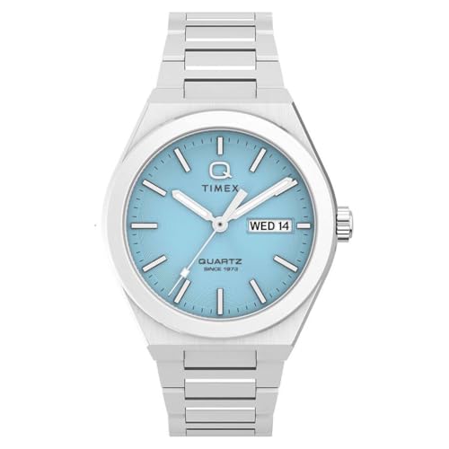 Montre Timex Q Continental pour homme avec boîtier de 39mm et quartz précis