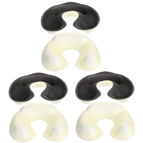 IWOWHERO 3pcs Hairstylist Neck Tray Hair Salon Accessory Hair Washing Neck Support Reusable Dye Tool