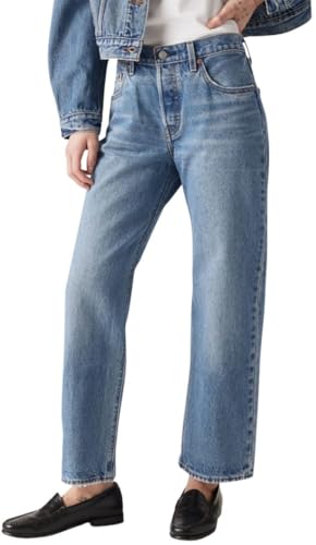 Levi's Hombre Jeans 501 90s Ankle de algodón, Straight Fit, Azul (Sweetest Taboo), W24/L29