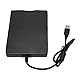 Bewinner Diskettenleser, 3,5 Zoll Externes USB-Diskettenlaufwerk für PC, 1,44 MB FDD Tragbare Diskette für PC Windows XP 7 8 10 11, Plug and Play