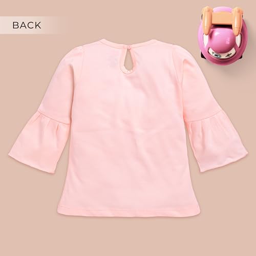 Image of LuvLap Baby Girls 100% Cotton Full Sleeve Girls Top, Pack of 02