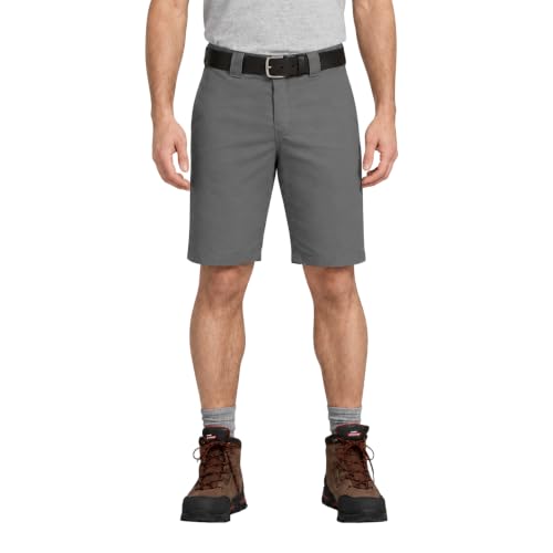 Dickies Men's 11 Inch Regular Fit Stretch Twill Work Short-Gravel Gray, 36 - image 5