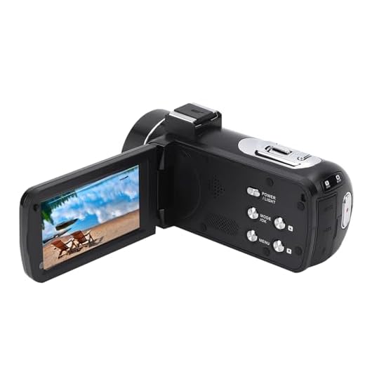 Bärbar digital videokamera, 30 MP 4K antishake 1080P HD 18X zoom 3" IPS pekskärm digital videokamera