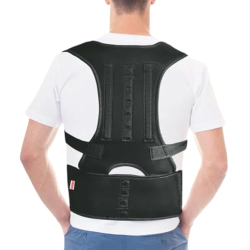 Dr. Ortho Posture Corrector Belt For Back & Shoulder, Back Support Belt For Men & Women, Back Straightener Brace For Spine & Body Posture Correction (Large)