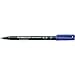 STD3183 Lumocolor Permanent Marker, Fine Point, Blue Ink