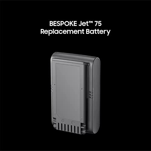Image of Samsung Jet 75 Replacement Battery for Cordless Stick Vacuum Cleaner, 60 Minute Run Time, Rechargeable, VCA-SBT90EB /AA, 2022