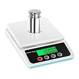  Steinberg Balanza pesacartas digital SBS-LW-1000 (Plataforma De Acero Inoxidable, kg/g/ct/tl/lb/oz, Precisión de 1 g, Rango De Pesaje: 5 g - 10 kg)