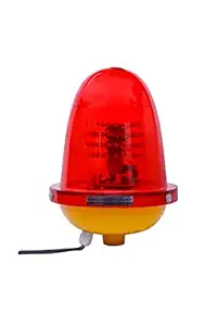 Winpow Tech Low Intensity Aviation Obstruction Warning Light, 230v AC, Red, LED based, Day/Night Photocell Sensor. (Set of 2)