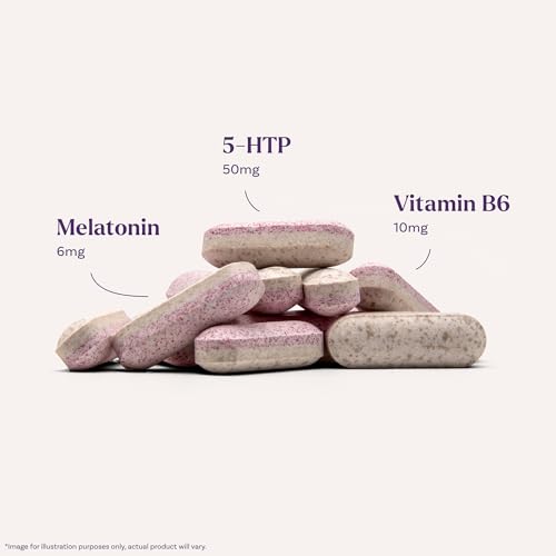 Natrol Melatonin + 5-HTP Advanced Time Release Sleep Aid, Triple Action Formula, Calm The Mind, Fall Asleep Faster and Stay Asleep Longer, 60 Bi-Layer Tablets, Up to a 60 Day Supply - Thumbnail 5
